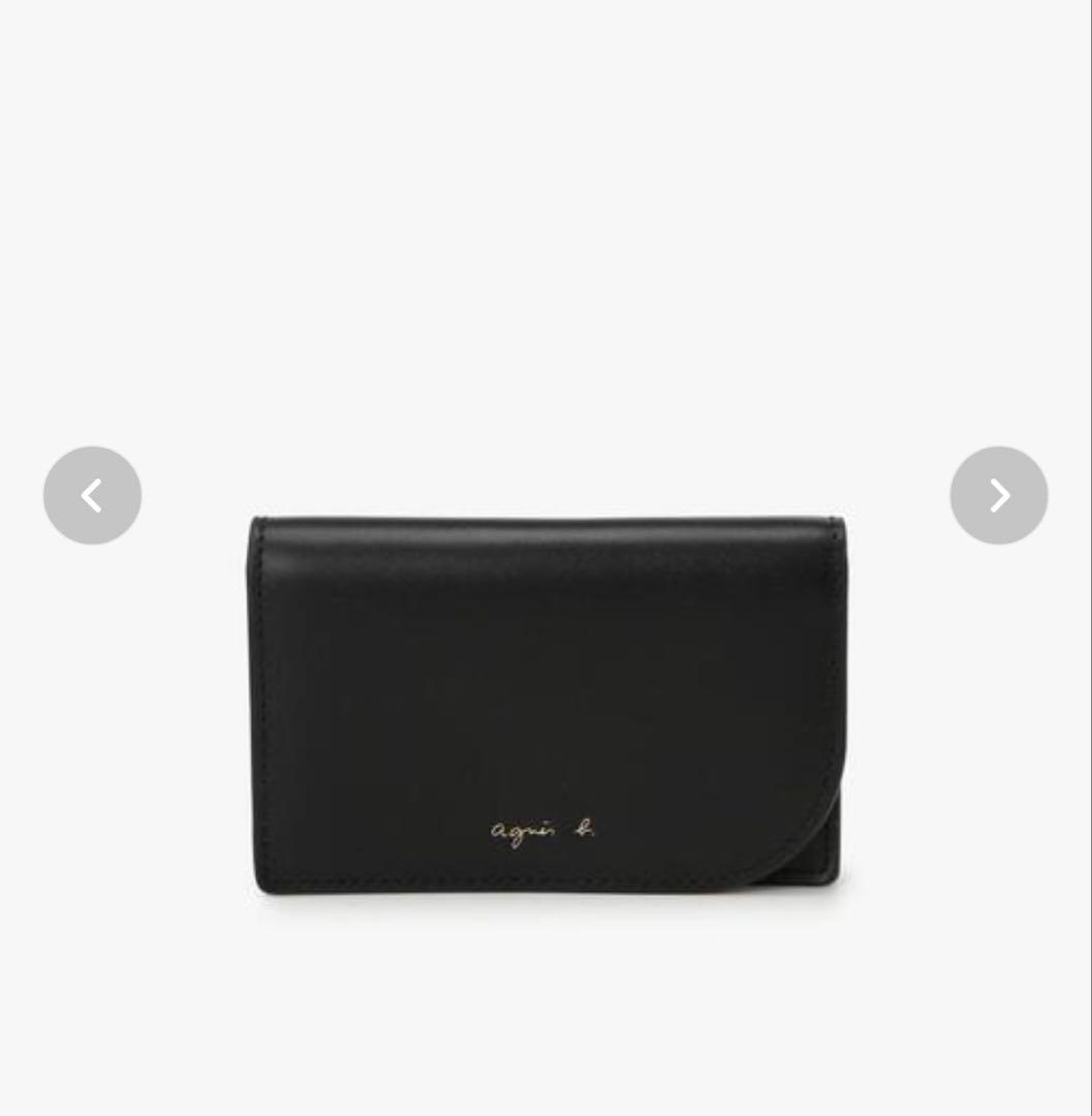 agnis b アニエスベー カードケース 名刺入れ ブラック