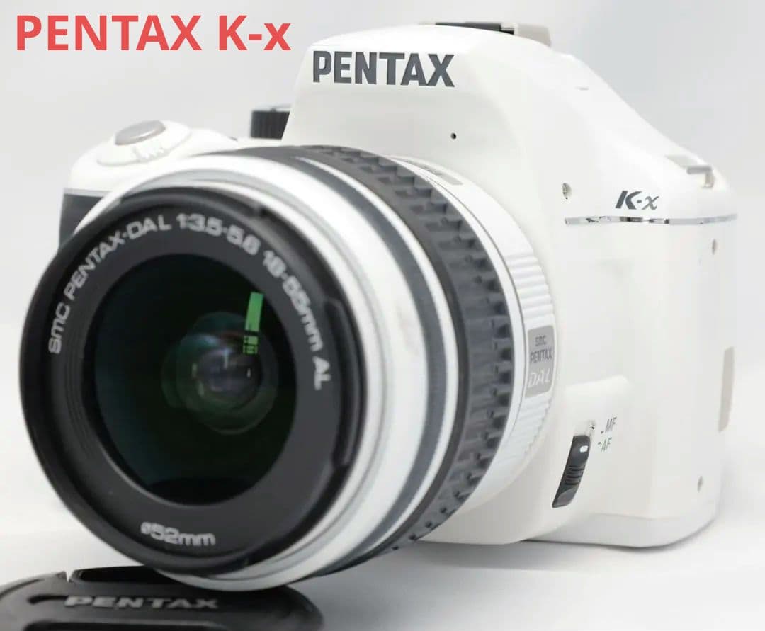 1月19日限定【お洒落一眼レフ】PENTAX K-X レンズキット