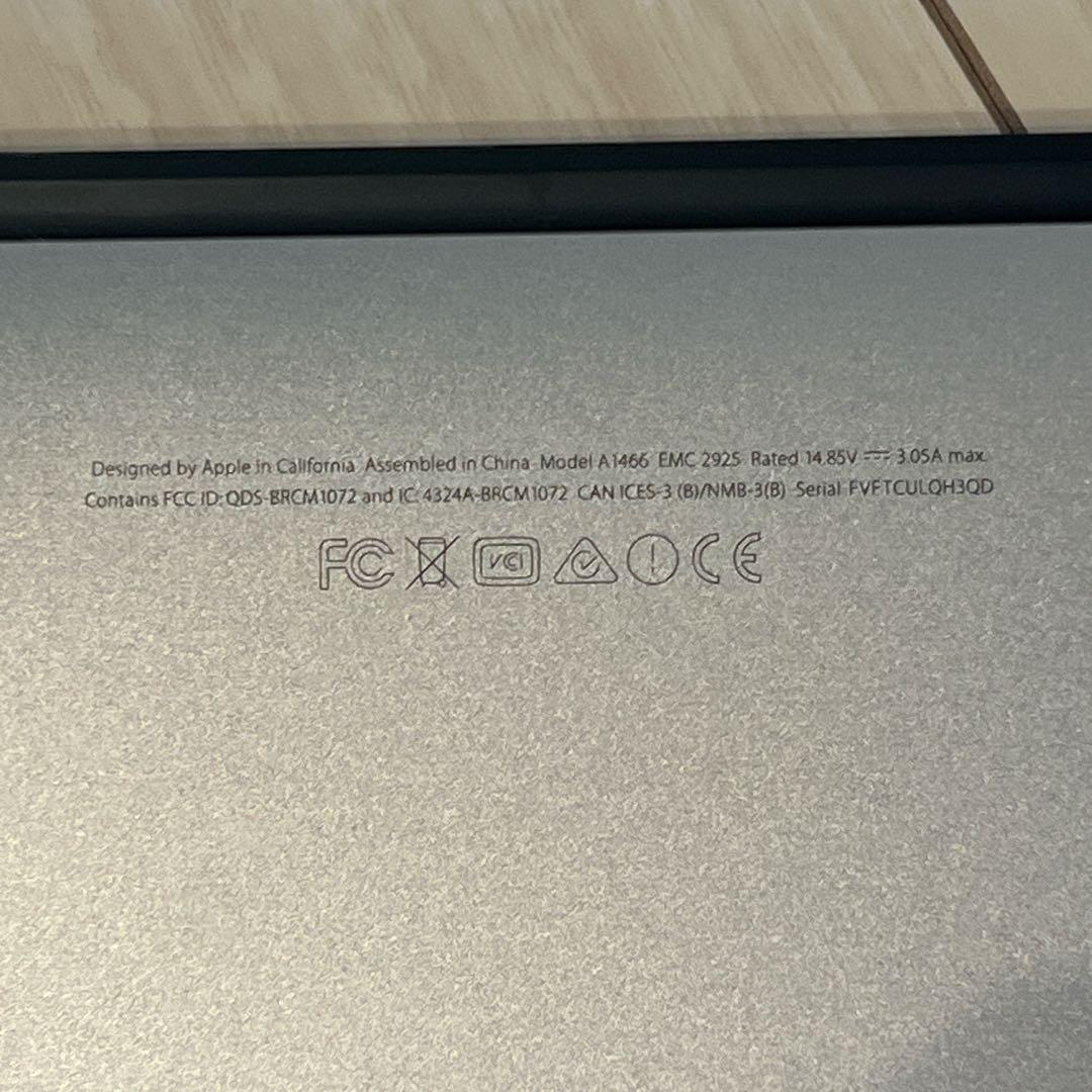 MacBook Air 13インチ 2017年　初期化済 中古品