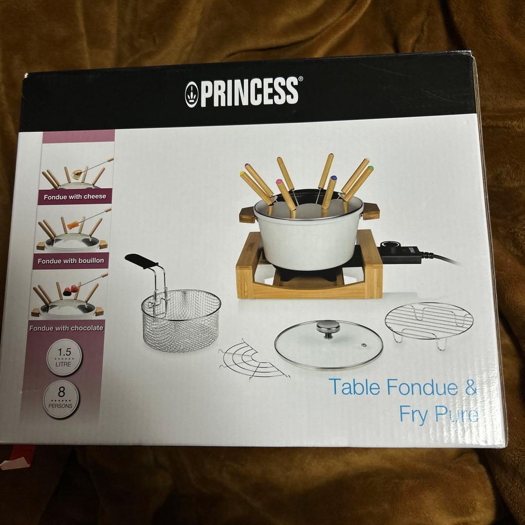 PRINCESS テーブルフォンデュ＆フライピュア 新品未使用