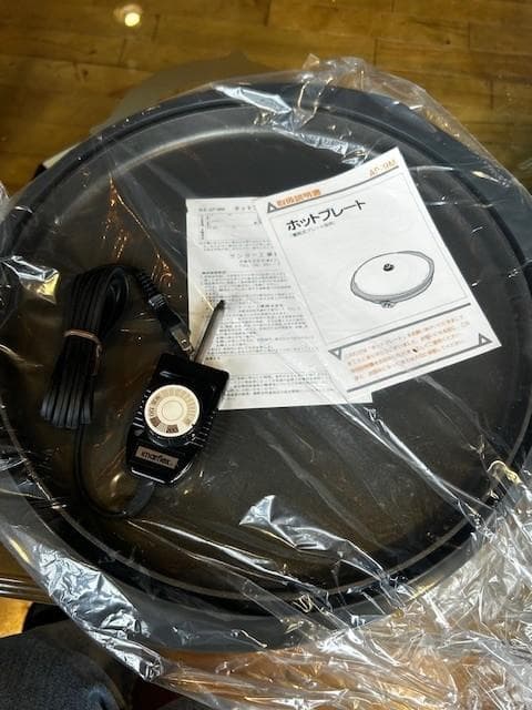 【未使用】サンヨー工業　ホットプレート