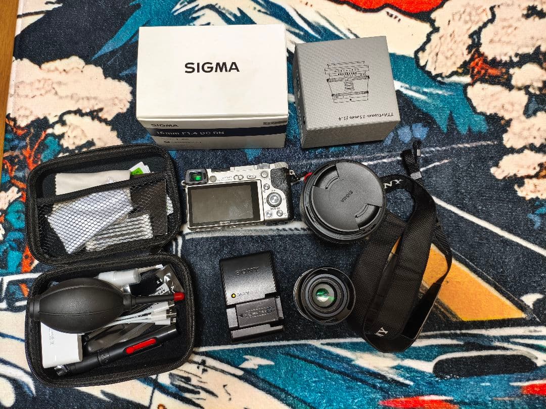 デジタルカメラ Sony a6000+Lens+Cleaning kit