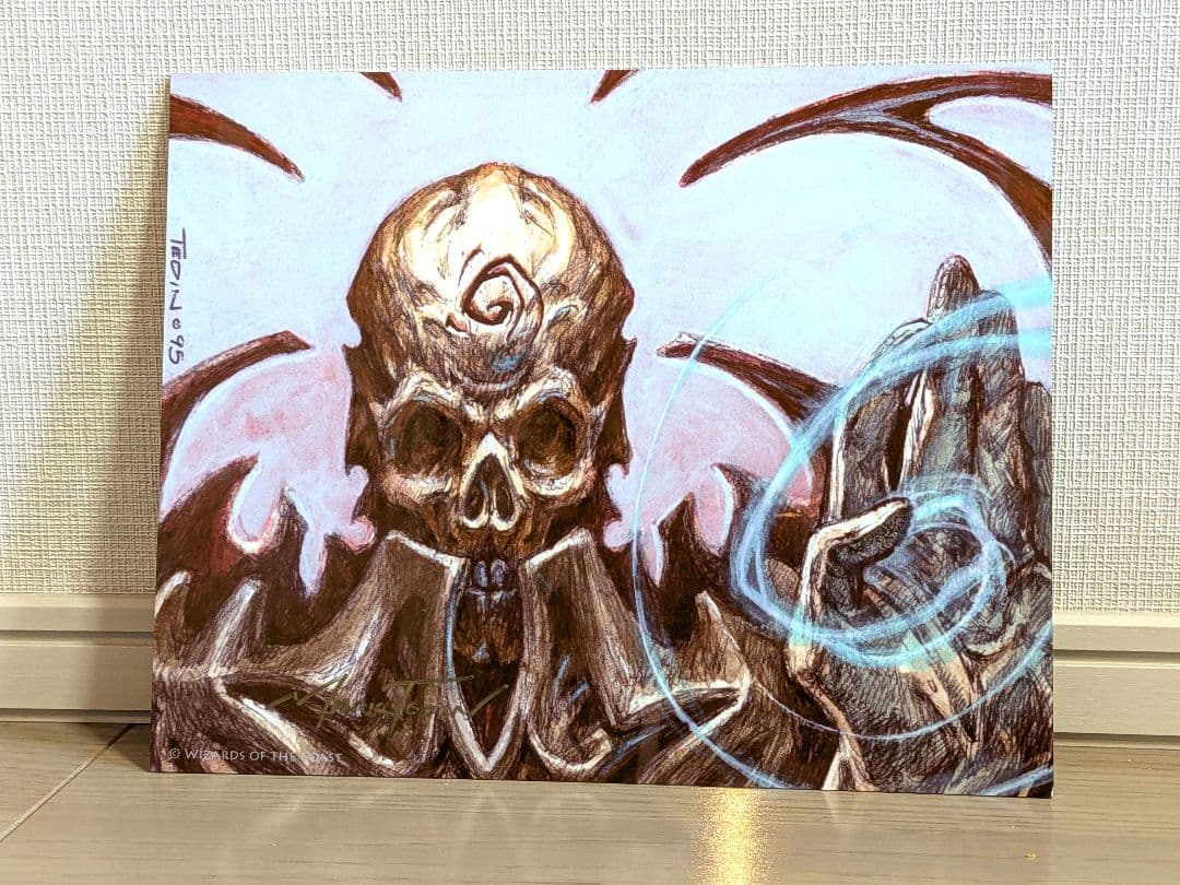 MTG ネクロポーテンス メタルプレート サイン入り