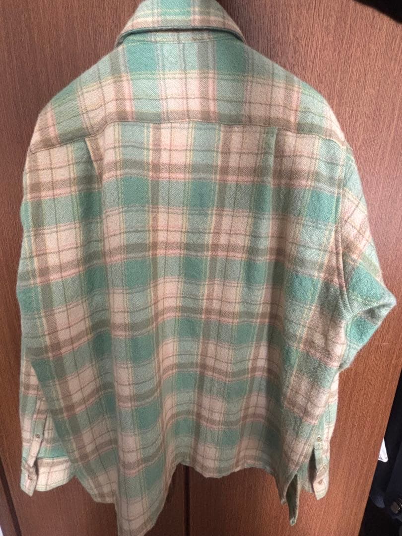 あ*ぁ様 doublet 21aw CHECK SHIRT WITH MY DO