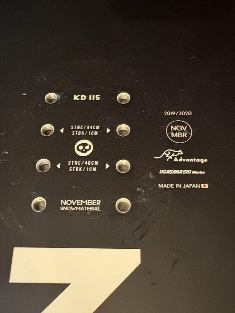 NOVMBR 115 スノーボード&BURTON ブーツ22cm バインディング