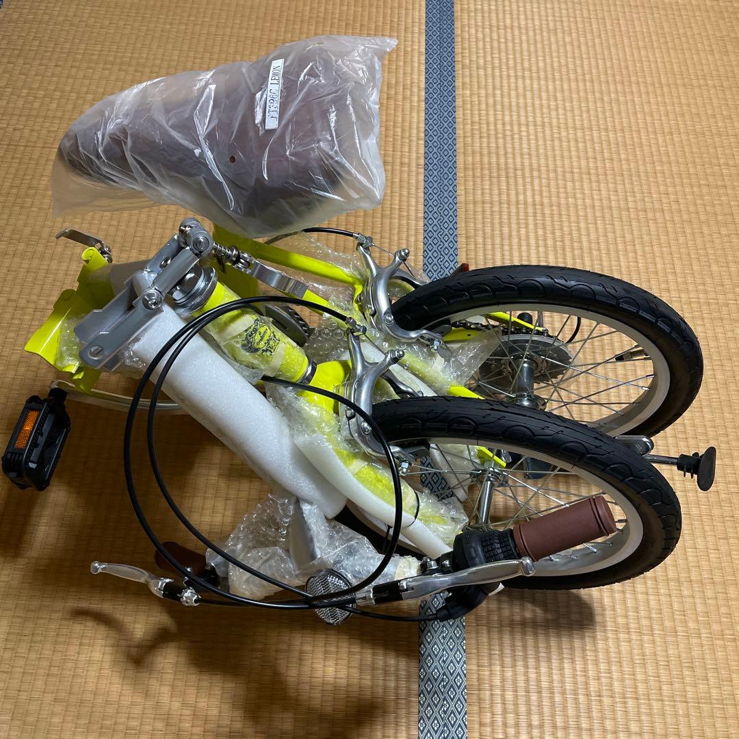 Orobianco 折りたたみ自転車 イエロー　※最終値下げ