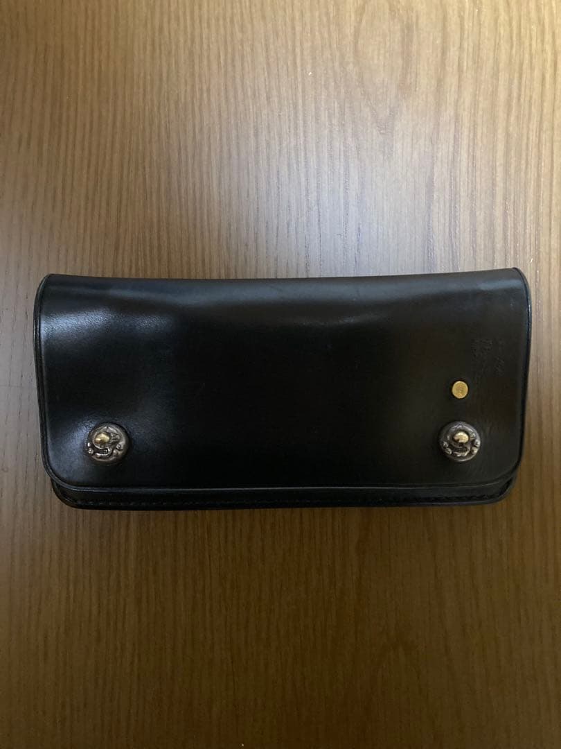 ストップライト ロングウォレット 長財布 stoplight k18 スカル 金