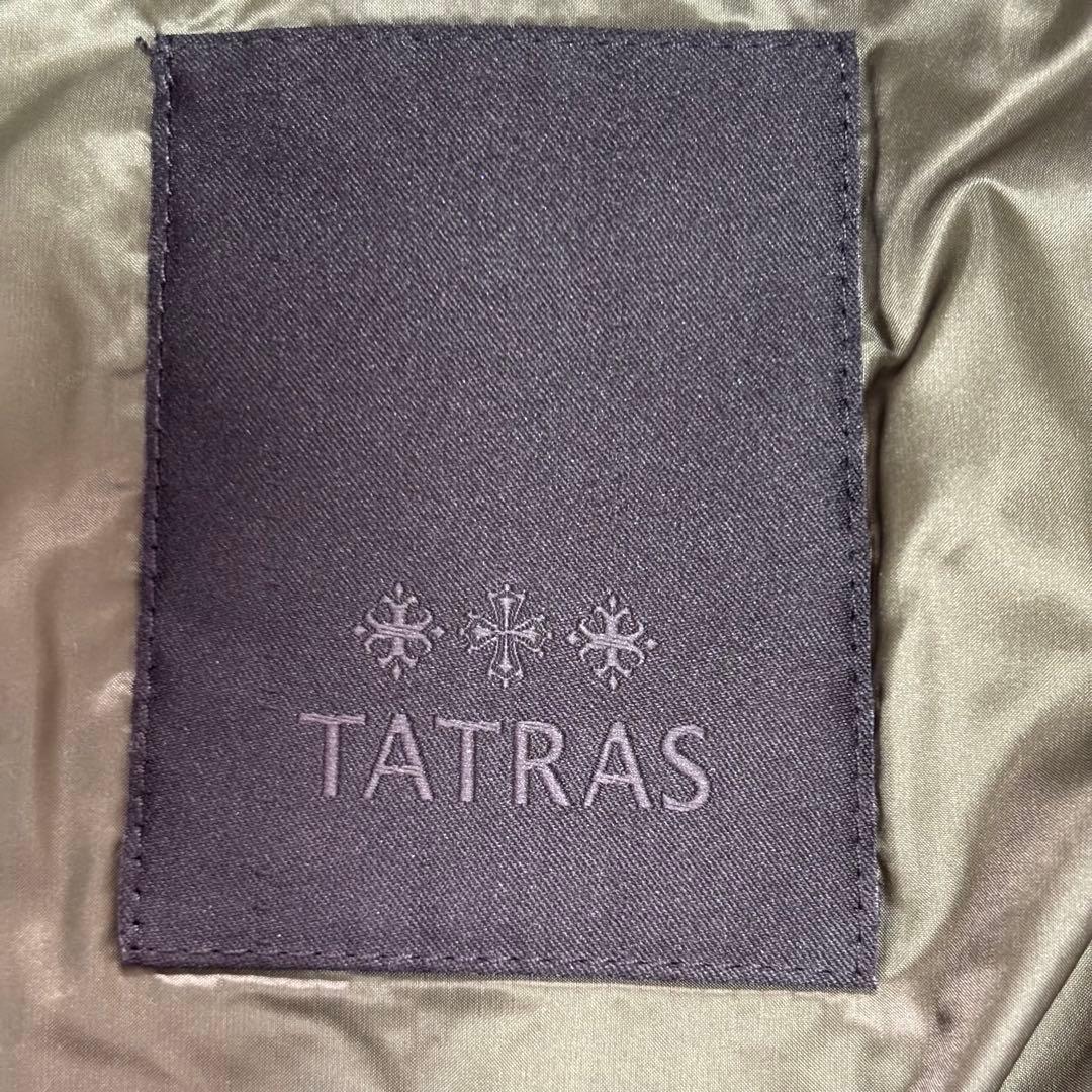 ✨未使用タグ付✨タトラス　TATRAS カーキダウンベストL