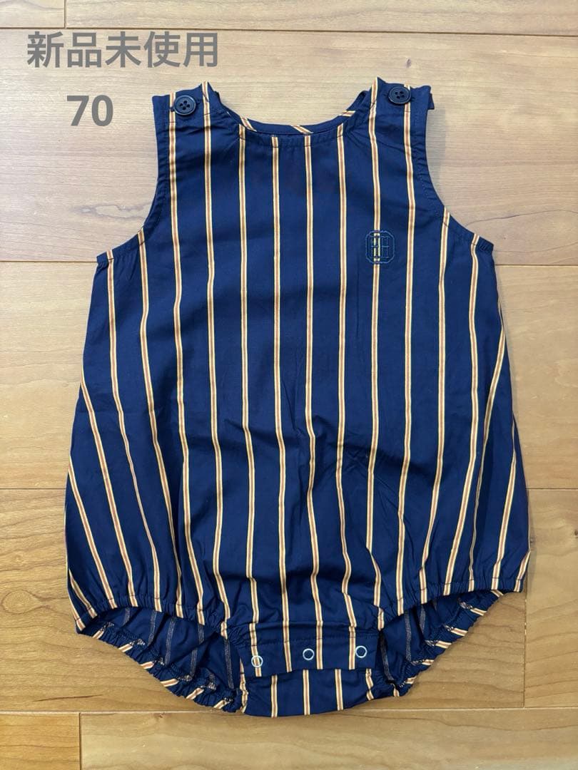 House on the Hill ロンパース ストライプ 70
