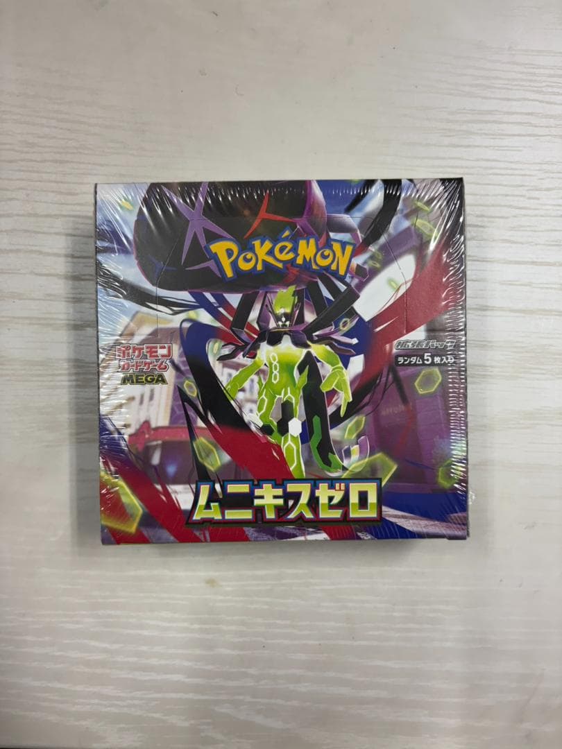 ポケモンカードゲーム　ムニキスゼロ　1BOX シュリンク付き