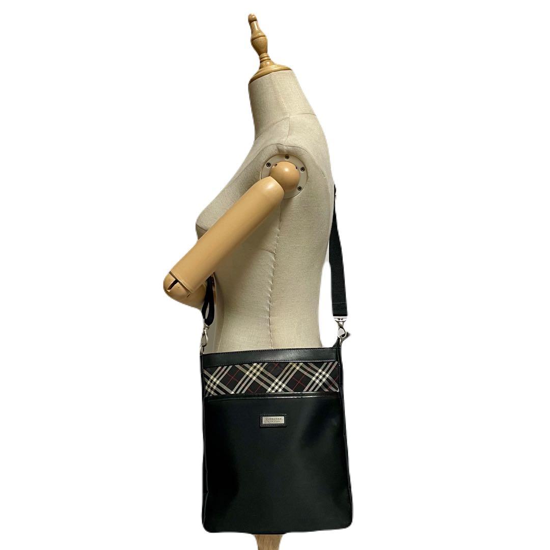 BURBERRY BLACKLABEL ショルダーバッグ ノバチェック 斜め掛け