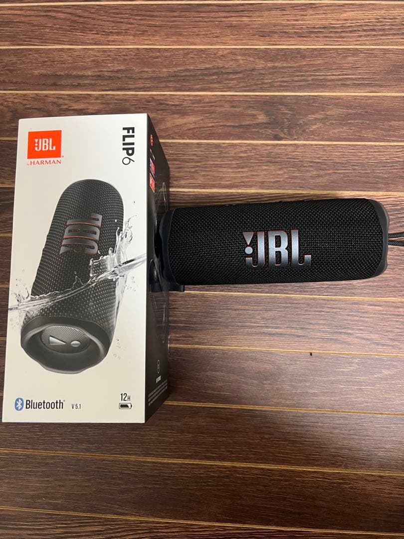 <美品>JBL FLIP6 Bluetoothスピーカー ブラック
