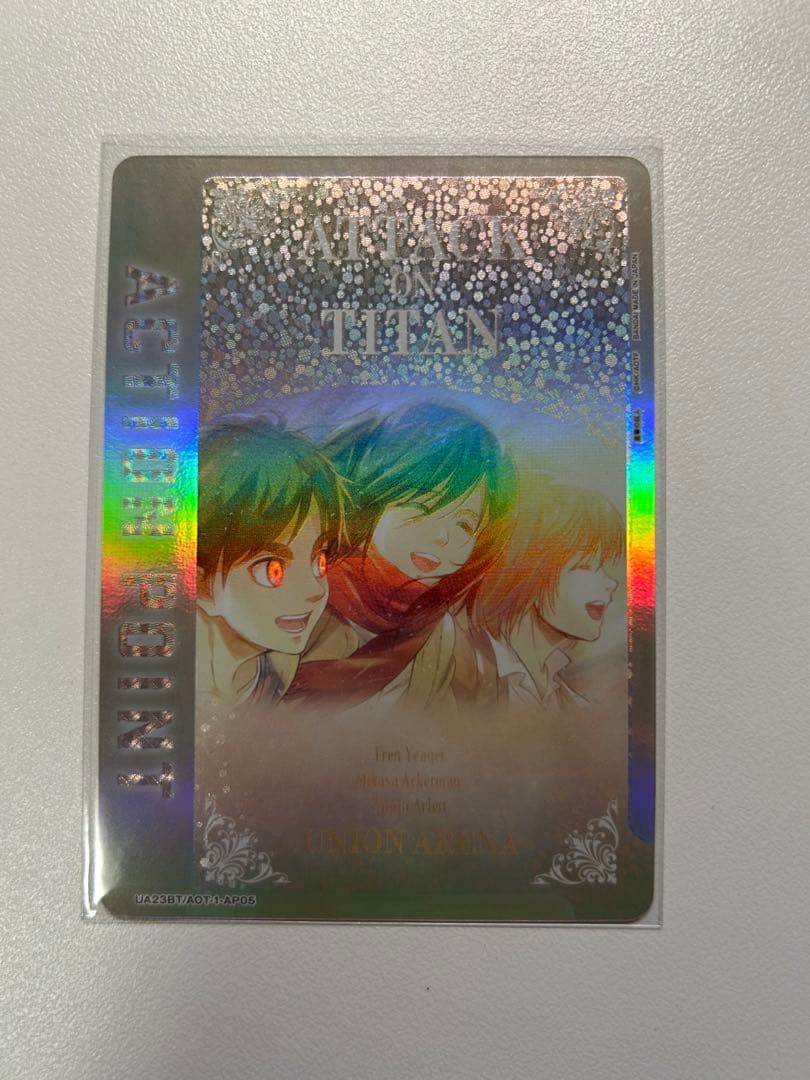 ユニオンアリーナ 進撃の巨人 アクションポイント AP エレン ミカサ アルミン