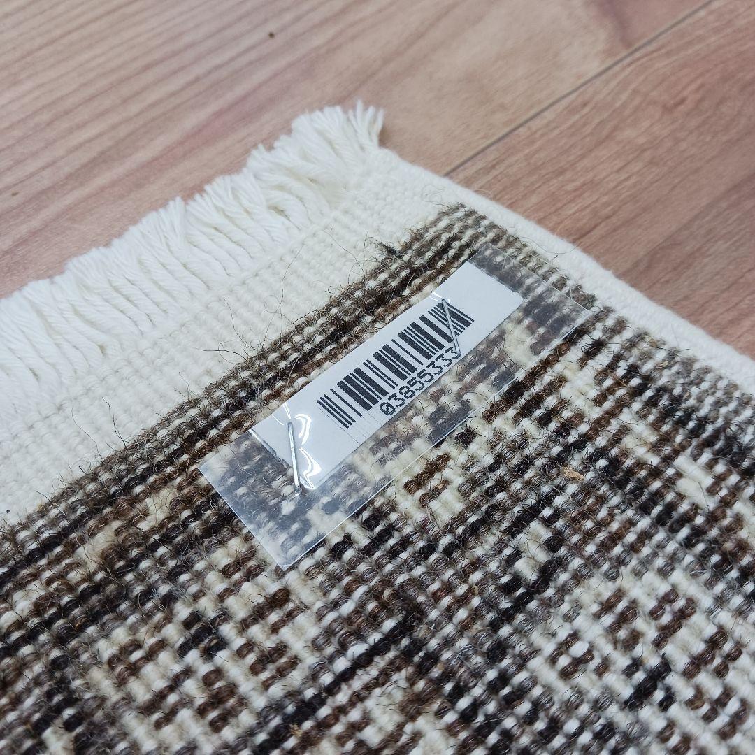 Y3188-2 トルコ カイセリ絨毯 ウール×コットン 手織り マット