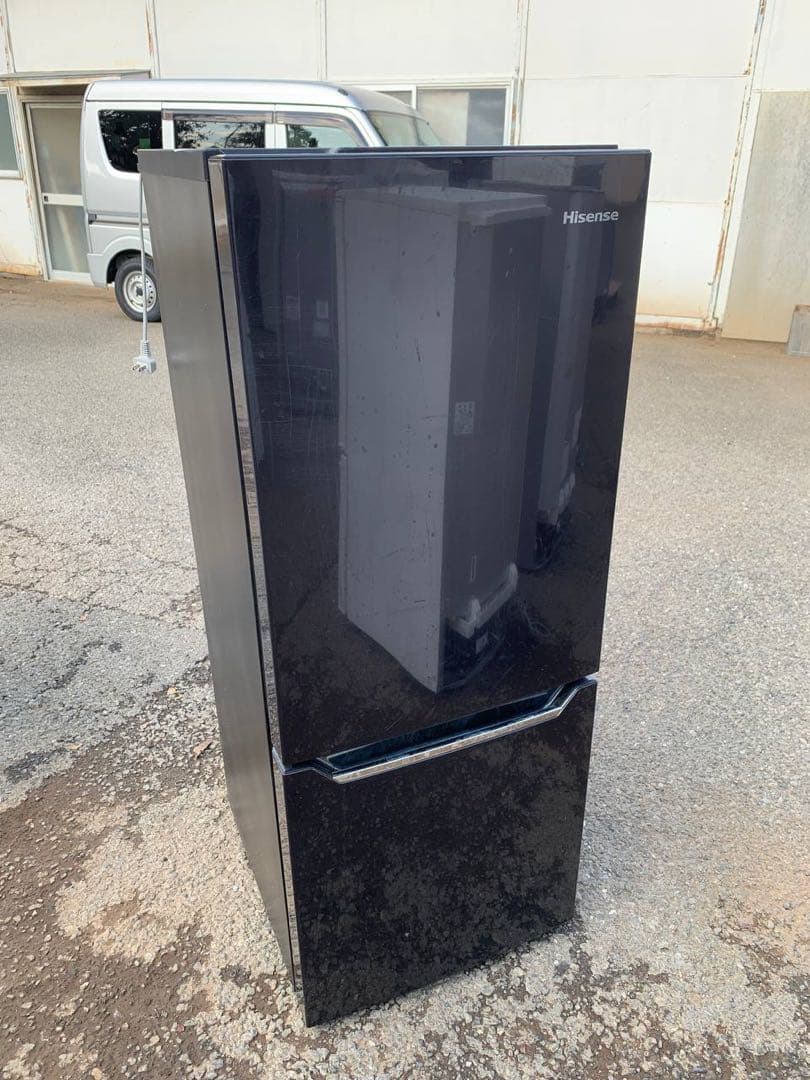 ①✅Hisense2ドア冷凍冷蔵庫✅ ✅HR-D15AB✅送料設置無料