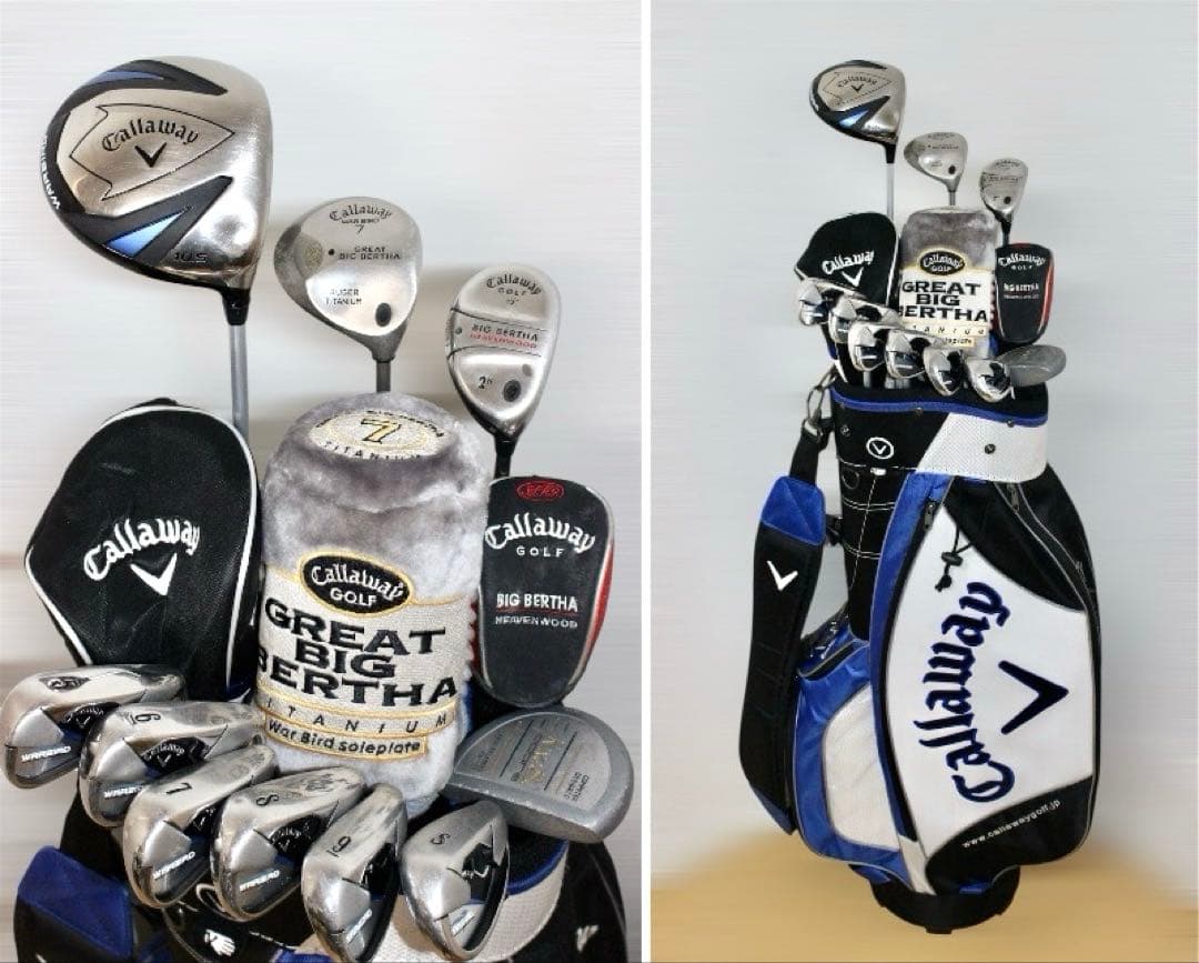 キャロウェイ ウォーバード.コブラ等 ゴルフクラブ セット‼️