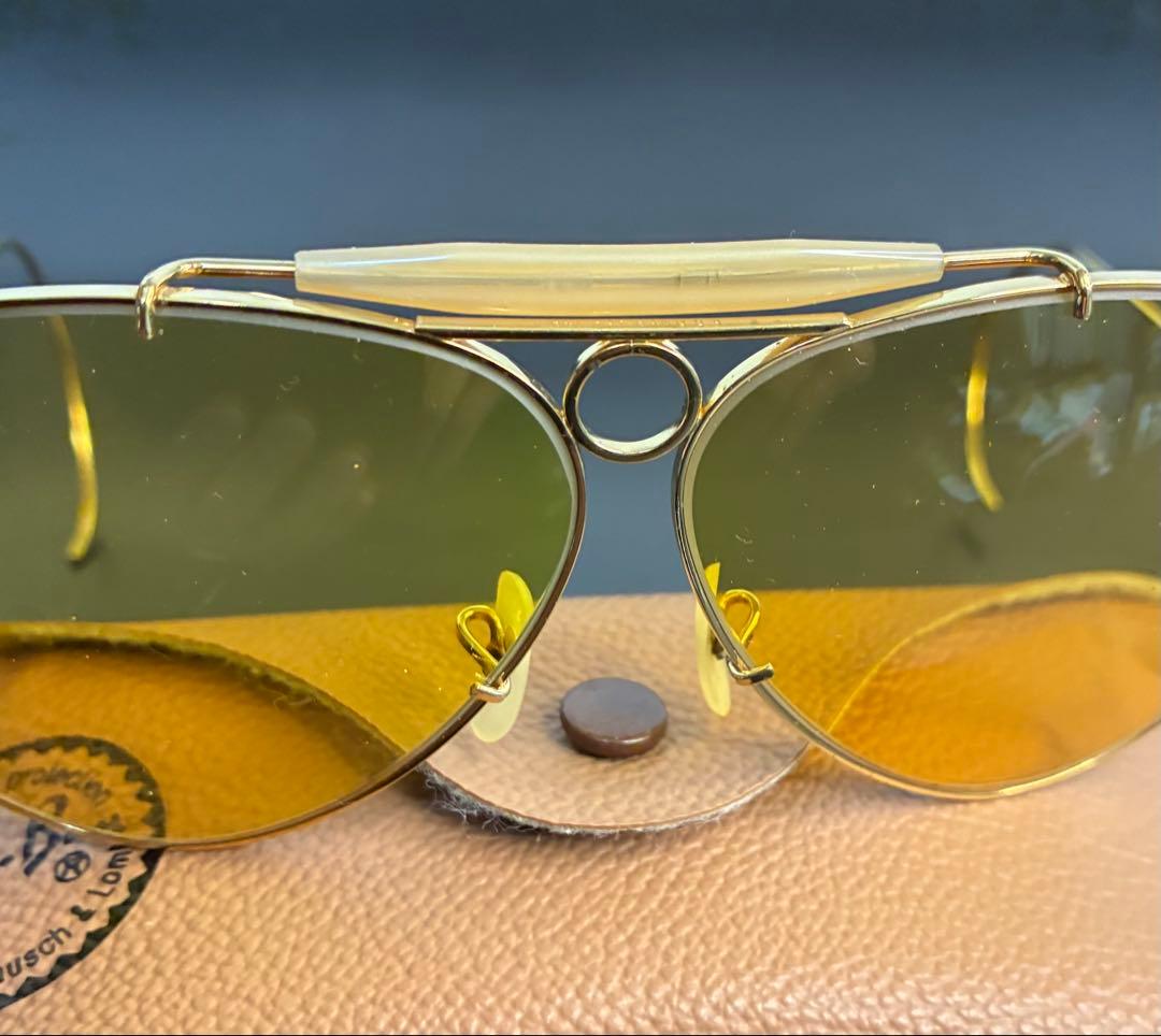 【希少美品】70s B&L RAY-BAN USAシューター縄手/カリクローム