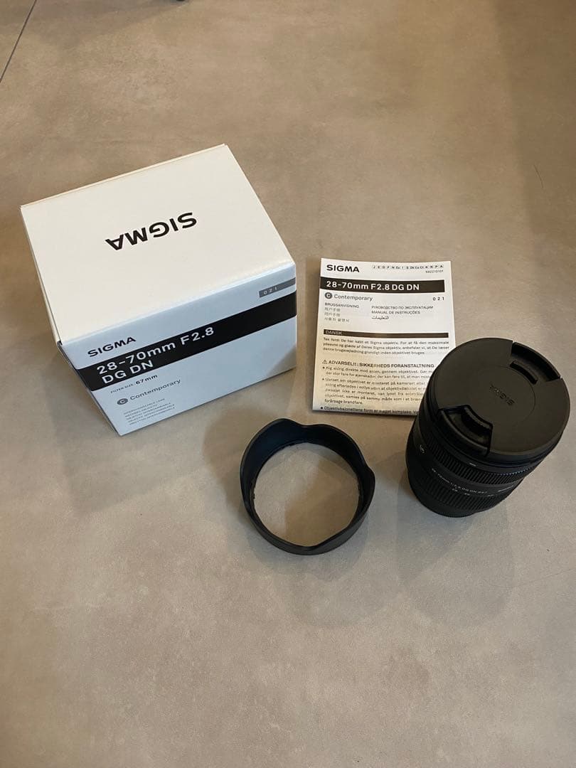 SIGMA 28-70mm F2.8 DG DN レンズ Eマウント用