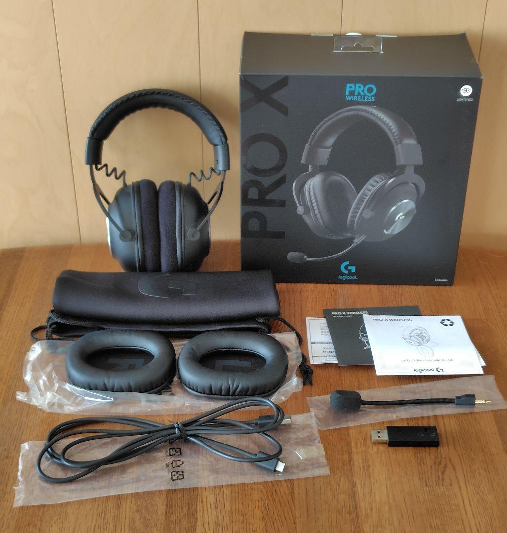 LogicoolゲーミングワイヤレスヘッドホンPRO G G-PHS-004WL