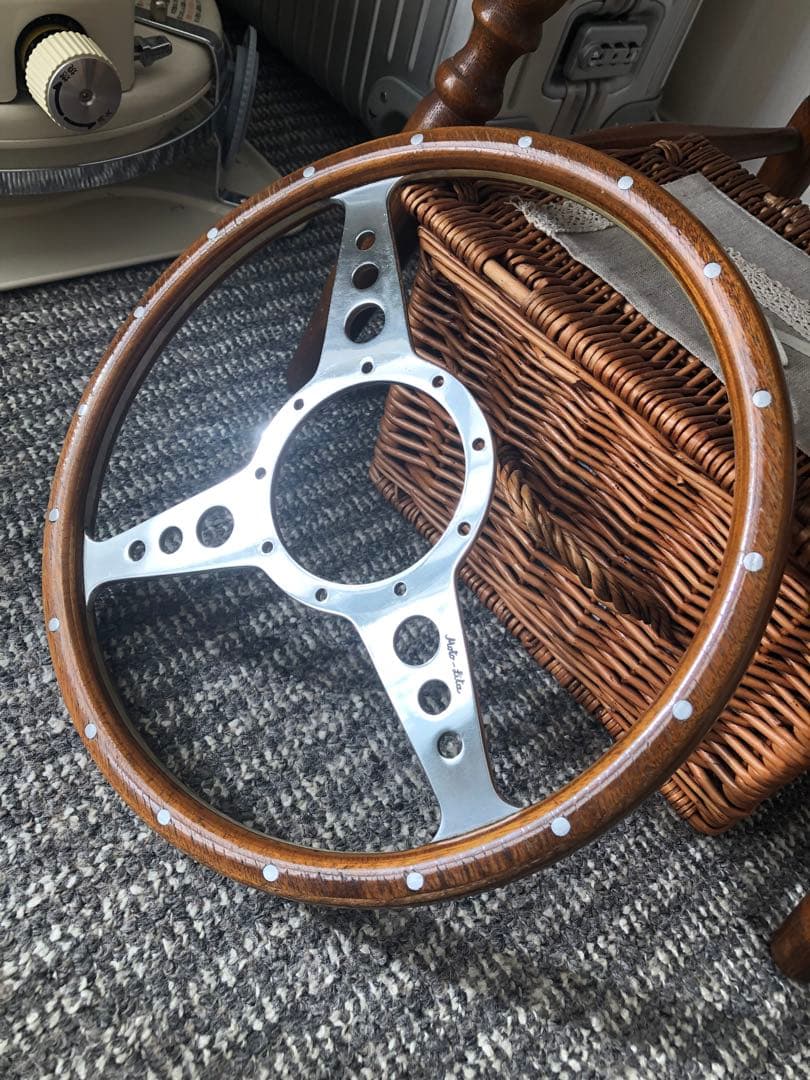 モトリタウッドステアリング330φフラットタイプ