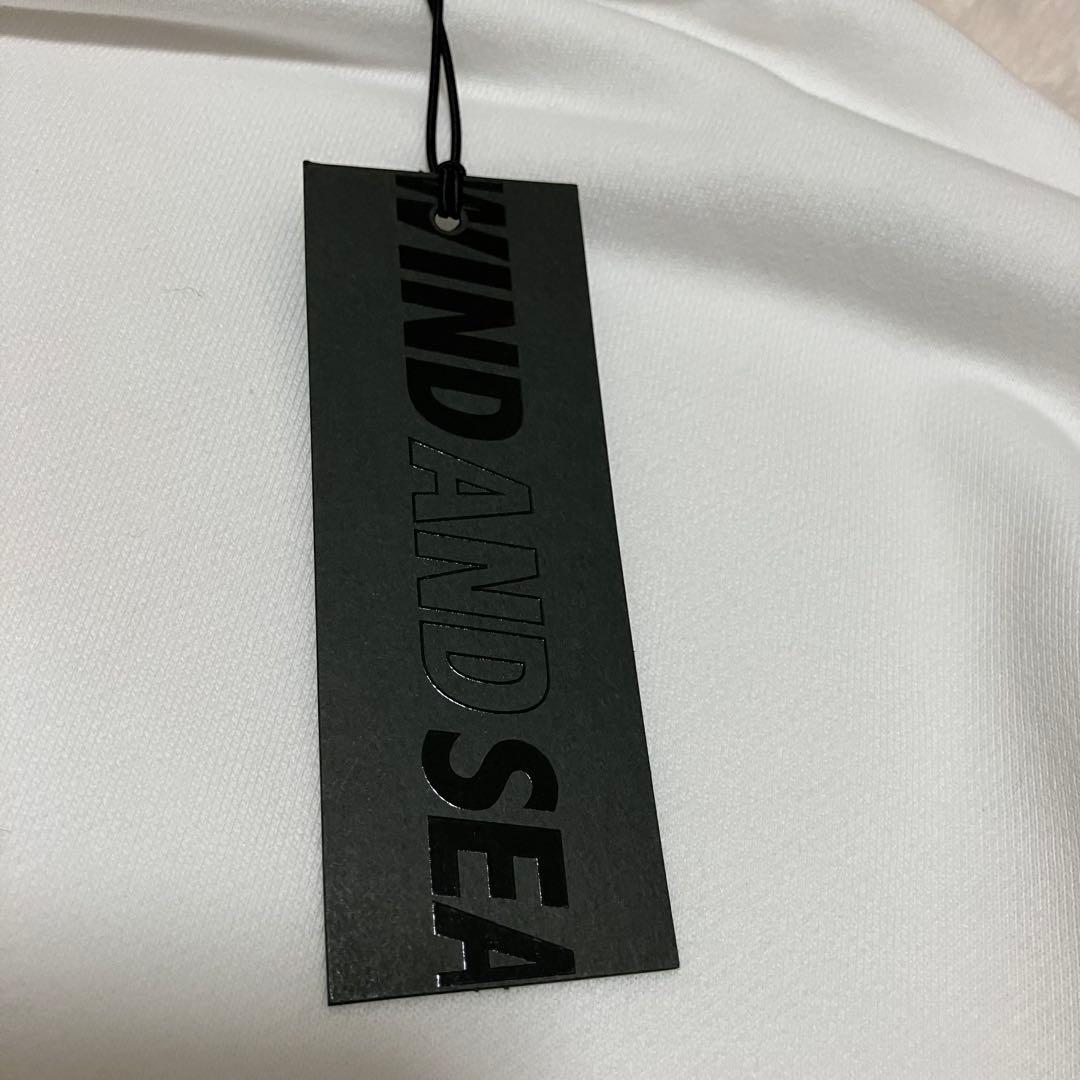 新品 希少 WIND AND SEA パラッパラッパー コラボ パーカー M 白