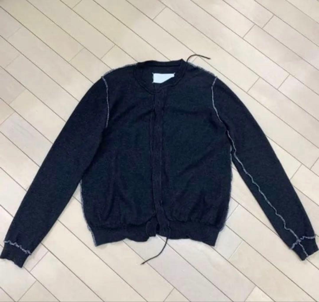 マルジェラ 白タグ ディアナ期 ここのえタグ カーディガン