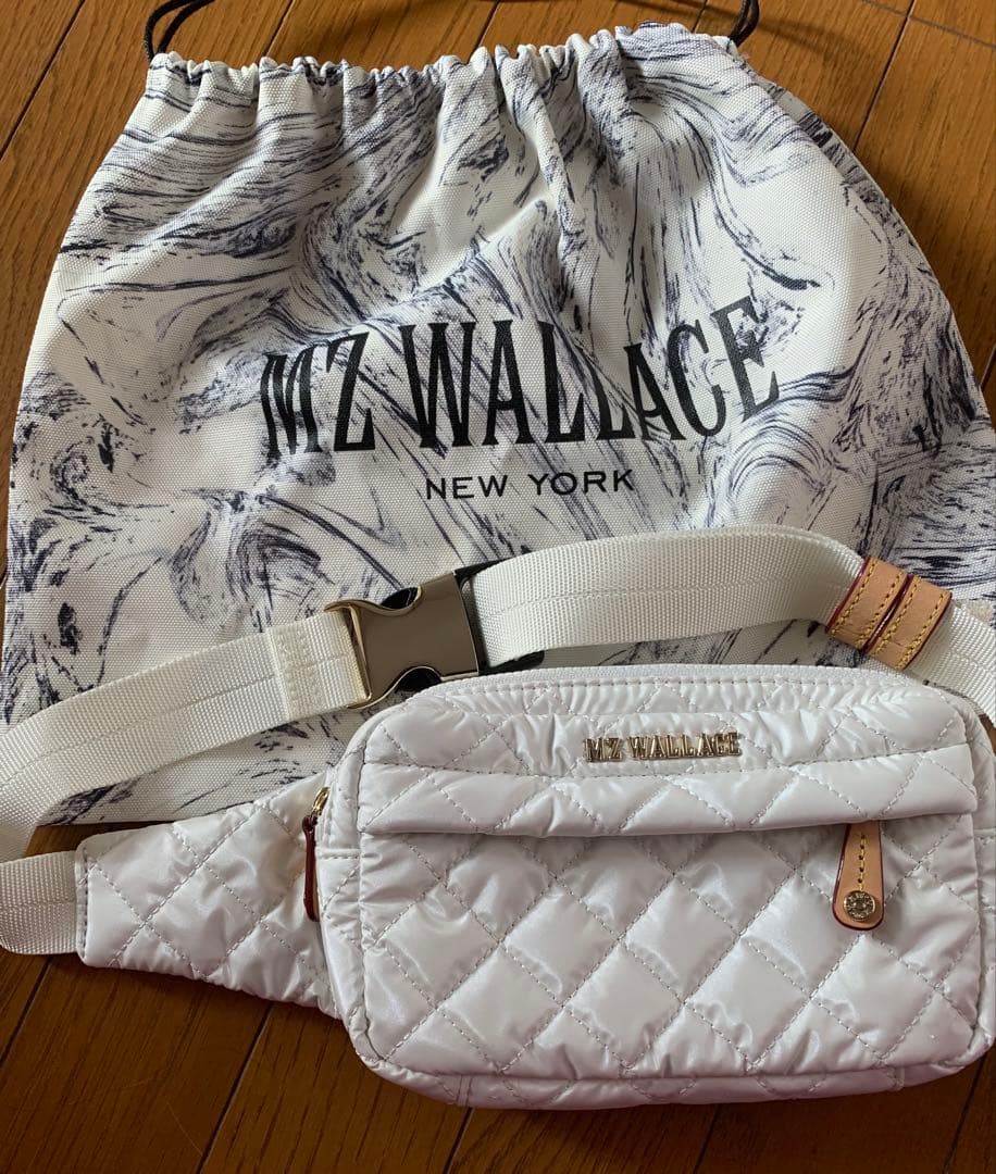 k*1様 MZ Wallace NEW! スリング クロスボディ ホワイト、新品