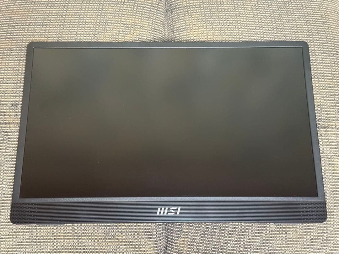 最終値下げ　MSI PRO MP161 ポータブルモニター　15.6インチ
