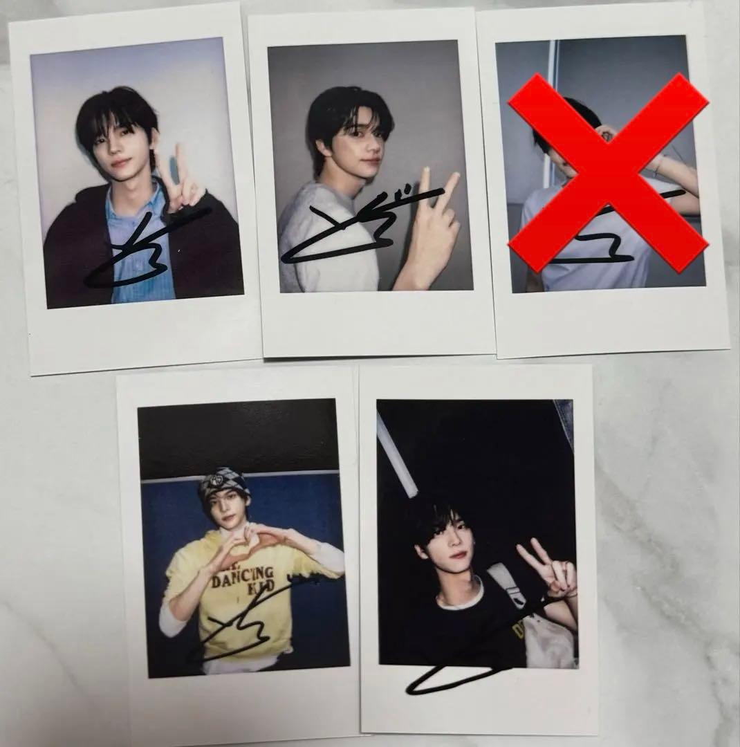 TWS ポラロイド yzy 一直娱 北京 上海 ペンサ 限定 トレカ シニュ