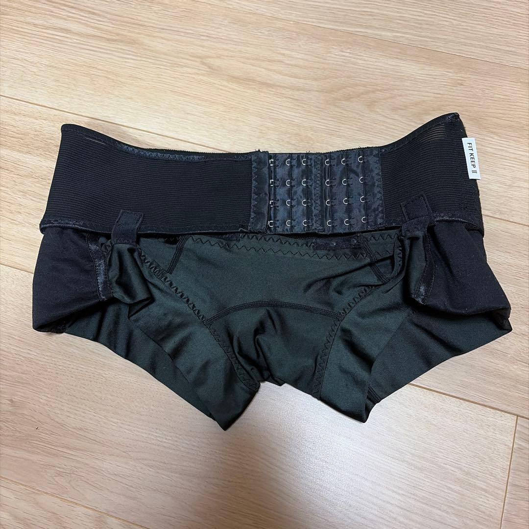 FIT KEEP II 骨盤ベルト ショートパンツ ブラック　L