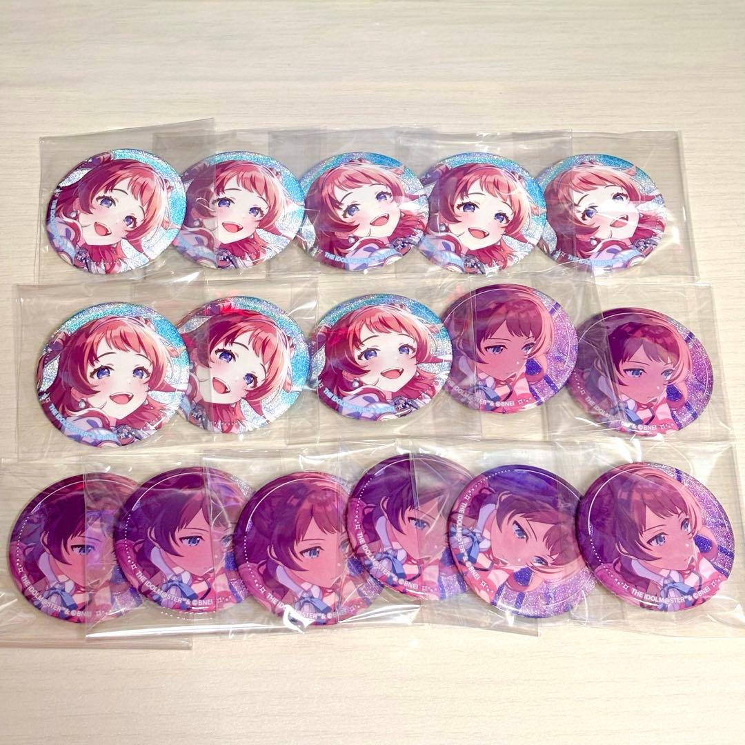 学園アイドルマスター　Re;IRIS　雨上がりのアイリス　花海咲季　缶バッジ