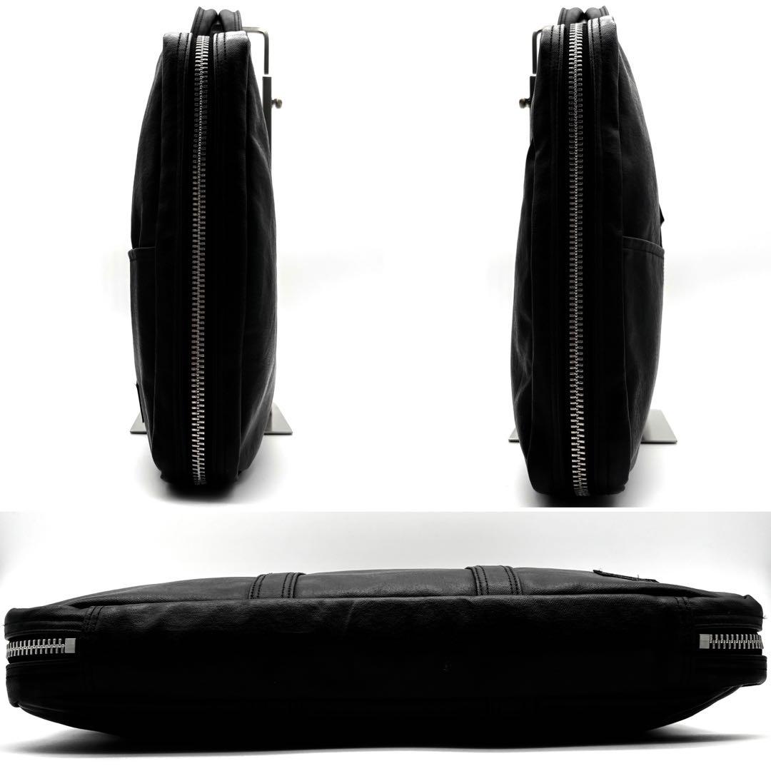 極美品 ポーター 吉田カバン フリースタイル ビジネスバッグ A4 PC可 黒