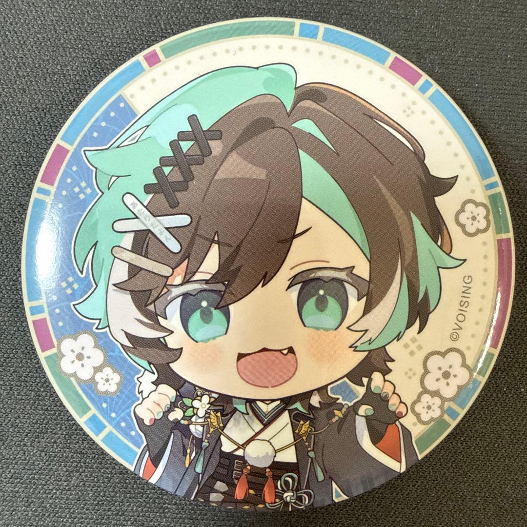 【色】初噛みつき ブラフラ お正月イラストSD 缶バッジ お正月ver.