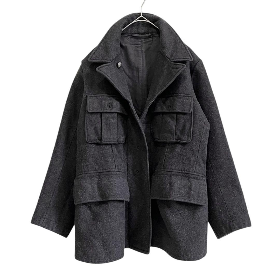 00s MARC LE BIHAN 再構築 裏表 リメイク ミリタリージャケット