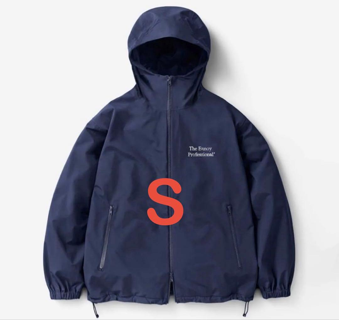 ENNOY 3LAYER SHELL HOODIE NAVY Sサイズ