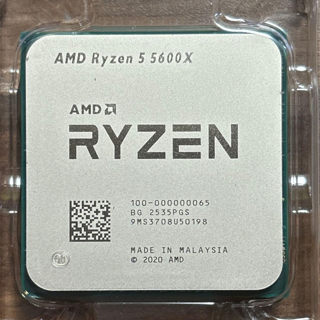 【新品未使用】Ryzen5 5600X 動作保証