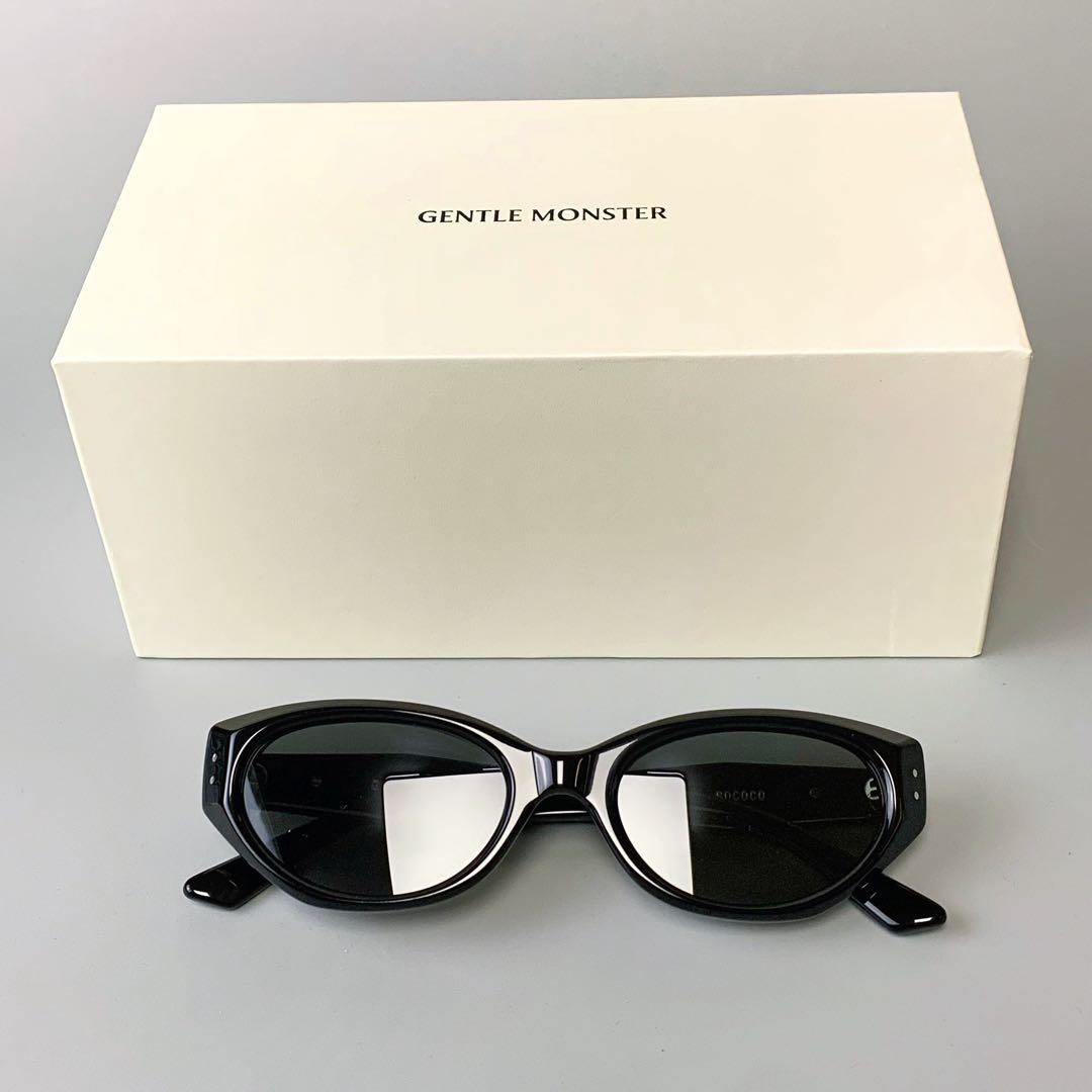 GENTLE MONSTER ブラック サングラス ROCOCO