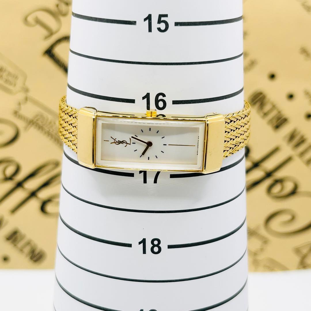 美品✨ Yves Saint Laurent イヴサンローラン 腕時計 ゴールド
