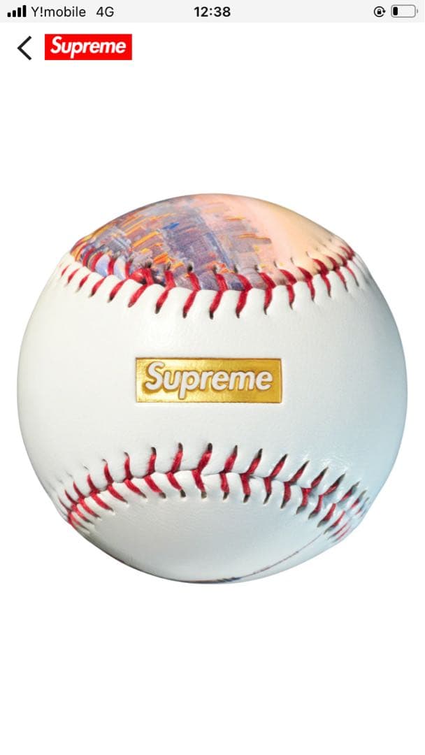 値下げ！Supreme Rawlings Aerial Baseball！