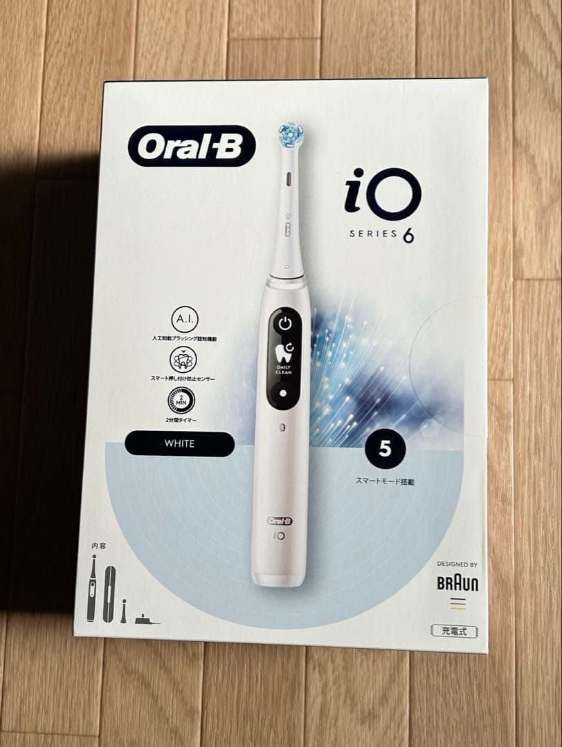ブラウン　オーラルB iO6 iOM62I61KWT