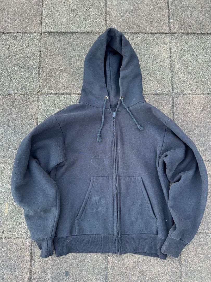 CAMBER フェードブラック フルジップパーカー L