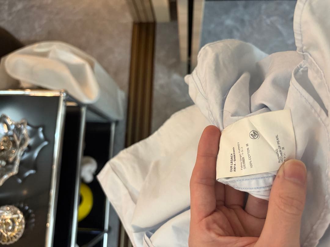 Our legacy シャツ　sax