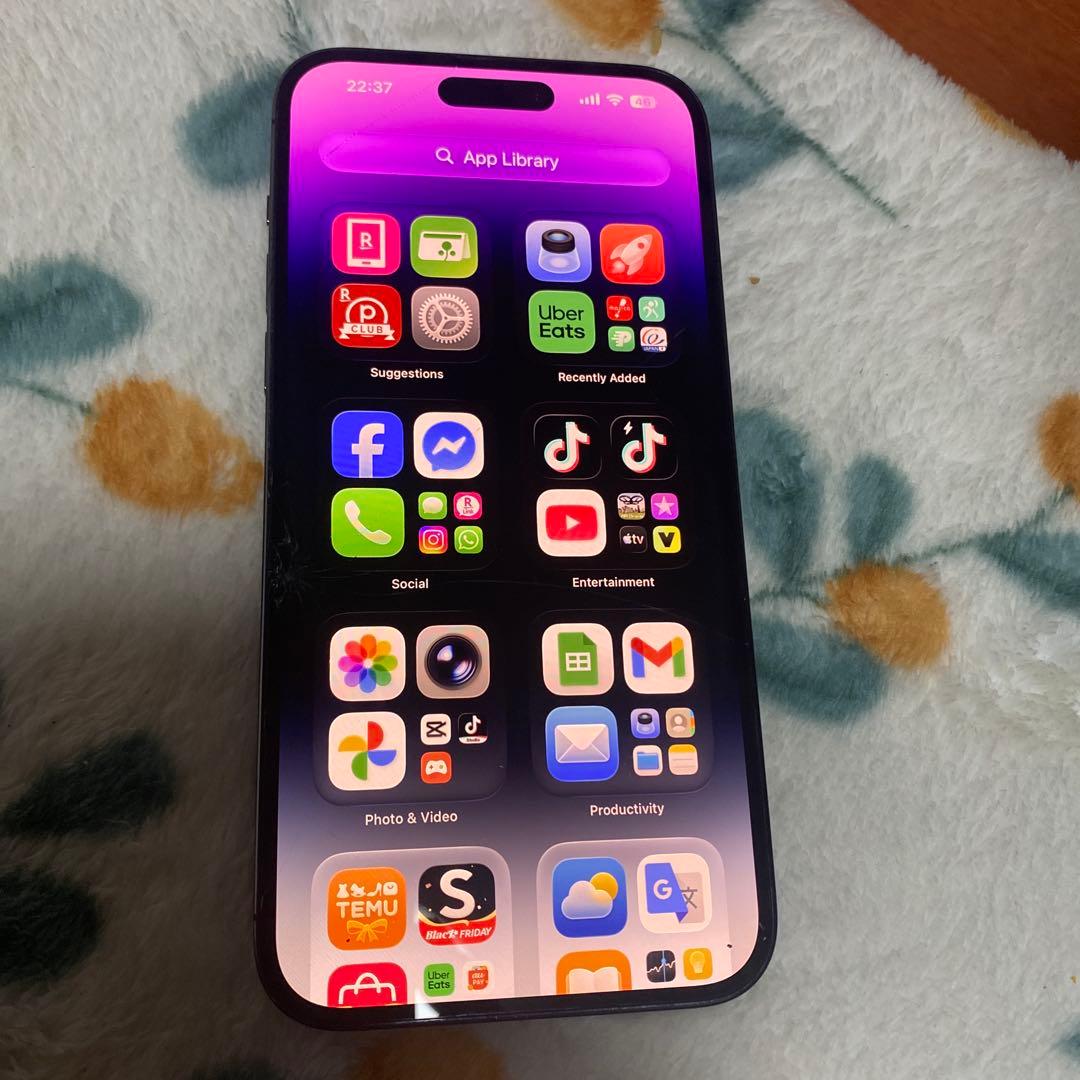 前*島様 iPhone 14 Pro Max 256GB