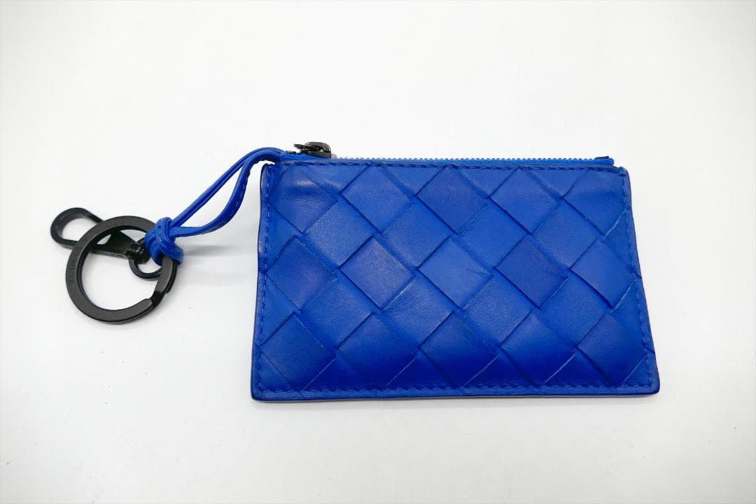 [3371]　極美品　＊ボッテガヴェネタ＊　レザー　ケース　キーホルダー付