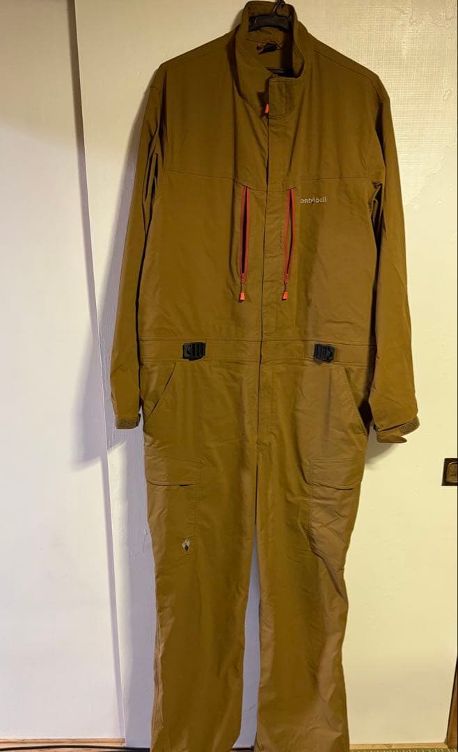 mont-bell モンベル　フィールドストレッチカバーオール　つなぎ　XL