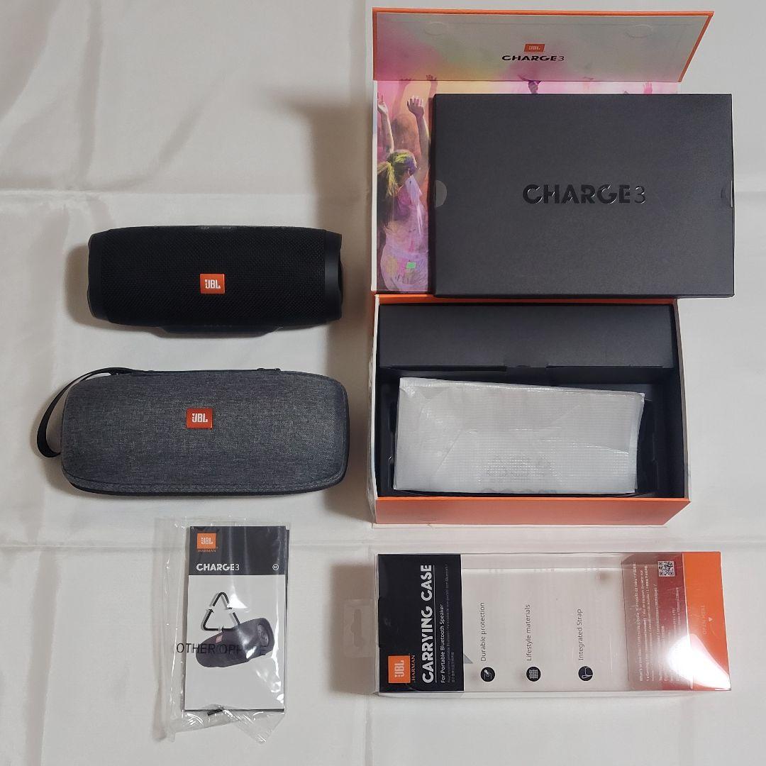 JBL Bluetooth スピーカー CHARGE3 キャリングケース付き