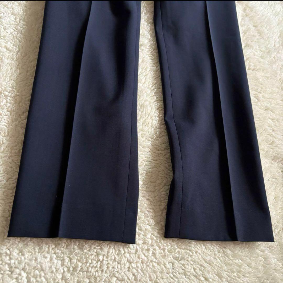 ローズマリーセオリー　パンツスーツ　セットアップ　ノーカラー　無地