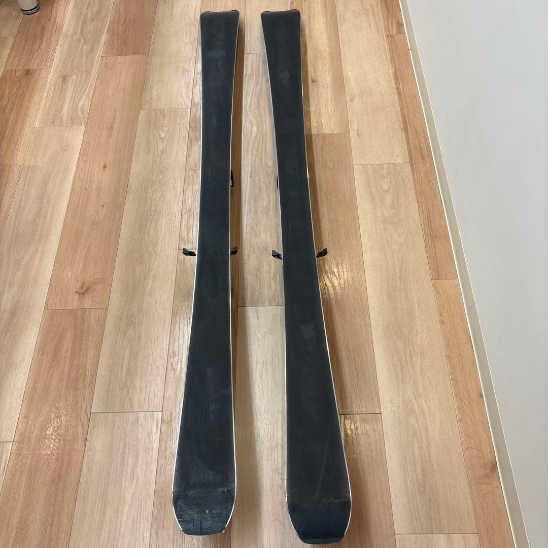 サロモン　スキー板　POWERLINE KART FR 162 ストック付き