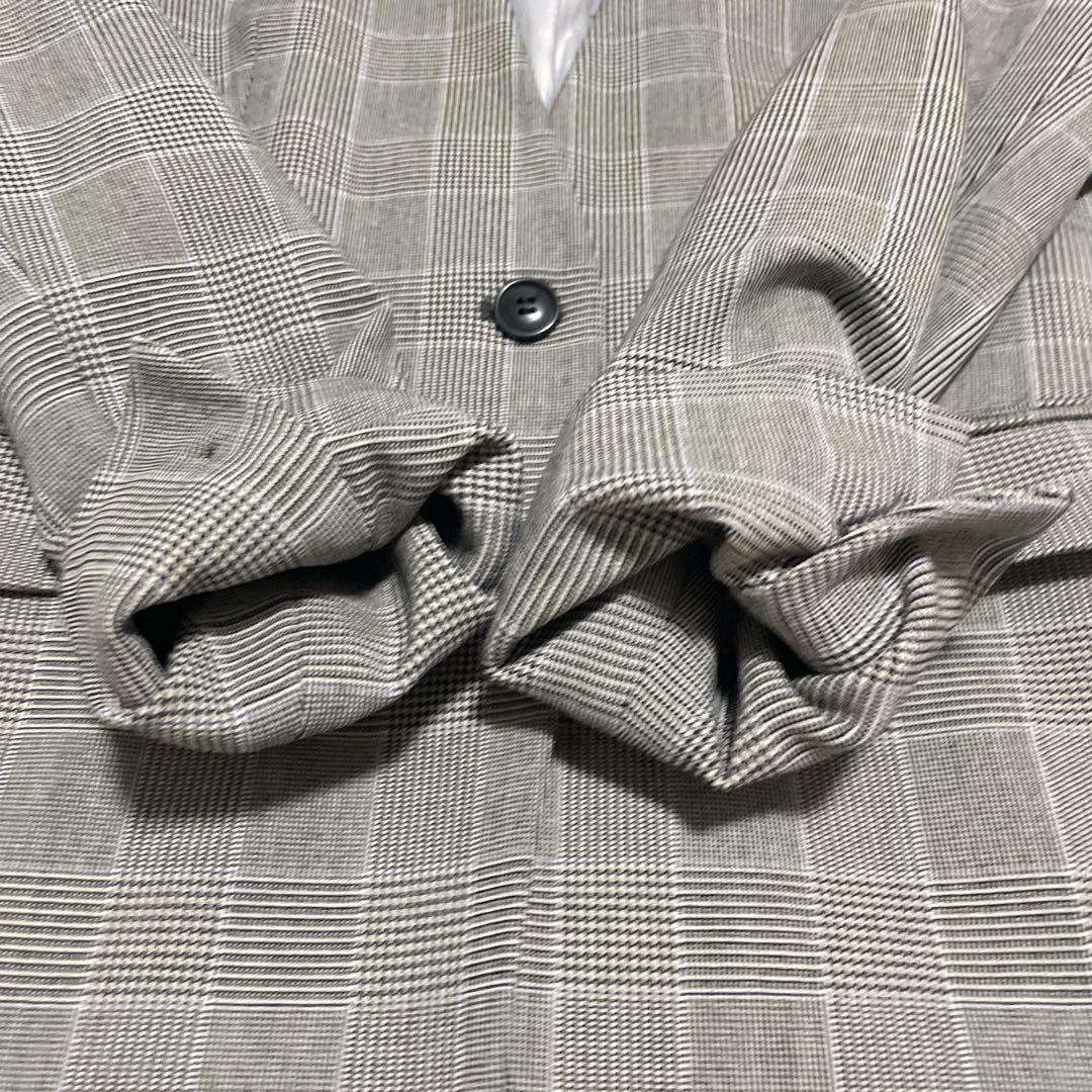 美品 M【PLST(プラステ)ノーカラーパンツスーツ】ウォームリザーブ