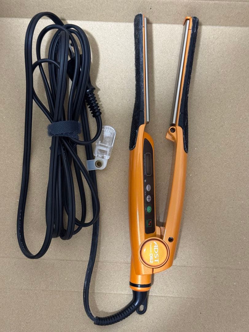 値下げ)ADST Premium DS2 ストレートヘアアイロン　オレンジ